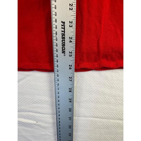 Boston Red Sox Majestic T-Shirt 2XL Red MLB Baseball Team Logo Cotton - Picture 2 of 8